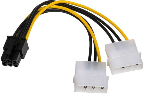 Akyga 2 x Molex p/ PCI-e 6 Pin AK-CA-13 # by Akyga