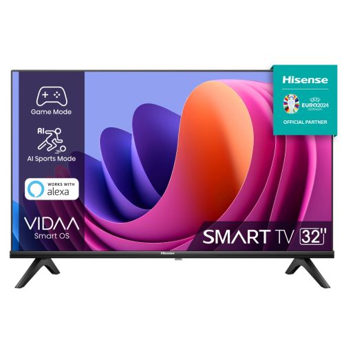 Hisense (32") HD Smart TV Wi-Fi Preto 200 cd/m² 32A4N by Hisense