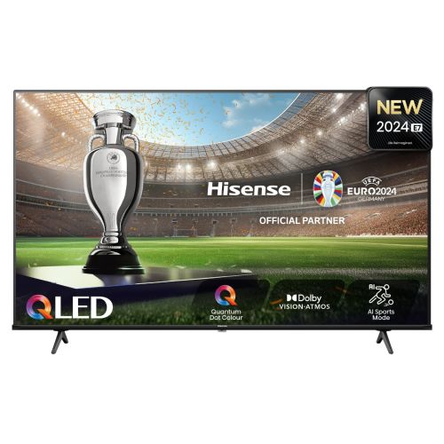 Hisense (50") 4K Ultra HD Smart TV Wi-Fi Preto 350 cd/m² 50E7NQ by Hisense
