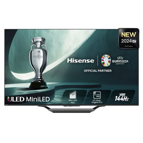 Hisense (65") 4K Ultra HD Smart TV Wi-Fi Preto 1500 cd/m² 65U7NQ by Hisense