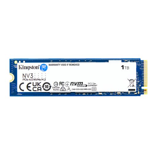 Kingston NV3 SSD M.2 PCIe 3D Nand 1TB SNV3S/1000G by Kingston