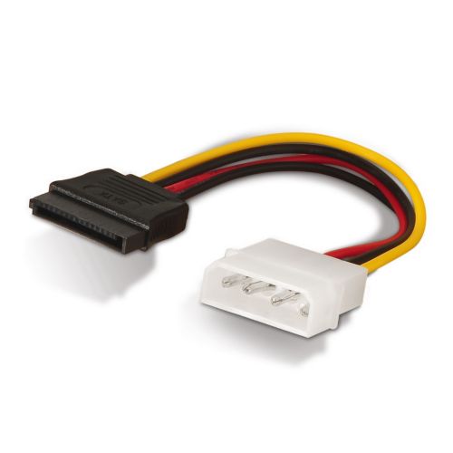 Aisens Cabo Corrente Molex 4Pin P/Sata 16cm A131-0158 by Aisens