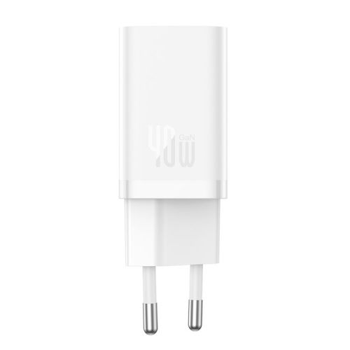 Baseus Carregador GaN5 Fast Charger 40W Dual USB-C - Branco P10110804217-Z1 by Baseus