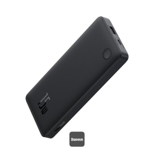 Baseus Powerbank Air Lite 10000mAh 15W + Cabo USB-C Preto P10067500123-00 by Baseus
