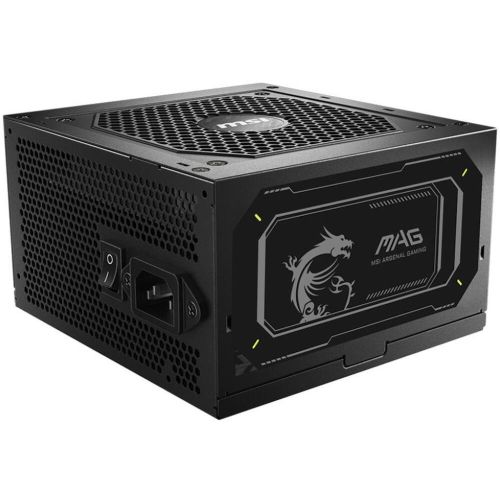 MSI Fonte MAG A750GL PCIE5 II 750W 80Plus Gold Full Modular 306-7ZP8E11-CE0 by MSI
