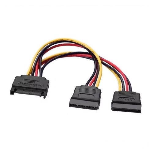 Aisens Cabo SATA 0,2 m SATA 15-pin Preto A131-0353 by Aisens