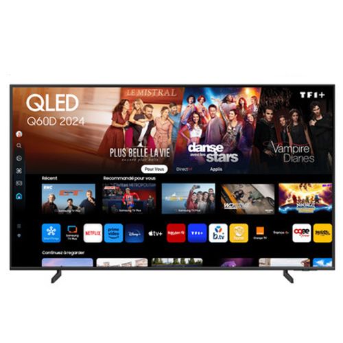 Samsung Q60D 43 4K Ultra HD Smart TV Wi-Fi Titânio TQ43Q60DAUXXC by Samsung
