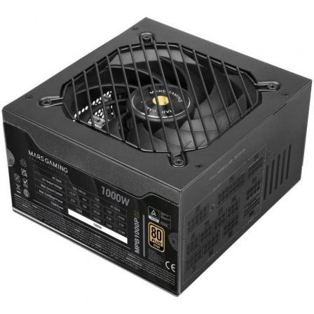 Mars Gaming MPB1000PSI Power Supply/ 1000W/ 14cm Fan/ 80 Plus Gold MPB1000PSI by Mars Gaming