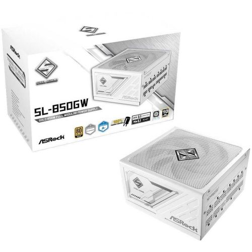 Asrock Steel Legend Fonte De Alimentação ATX Branco 90-UXS085-GFEABA by Asrock