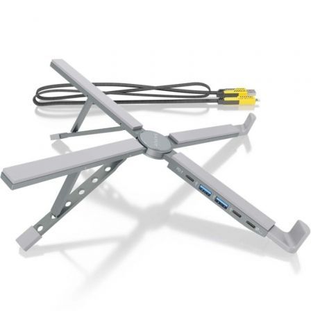 Soporte de Mesa - Docking USB Tipo-C Aisens ASUC-4P021-GR by Aisens