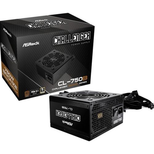 Asrock Challenger CL-750B Fonte De Alimentação 750W 80 Plus Bronze 90-UXC075-BNEAAA by Asrock