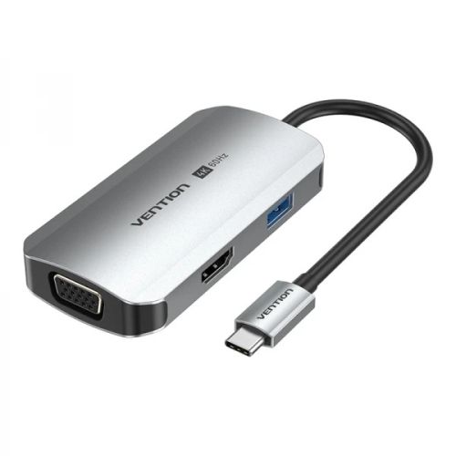 Vention Docking Station 4-em-1 USB-C TQAHB by Vention