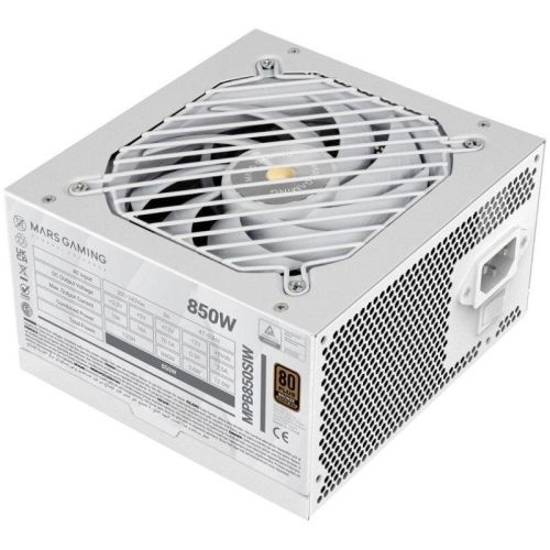 Mars Gaming Fonte De Alimentação 850W 24-pin ATX Branco MPB850SIW by Mars Gaming