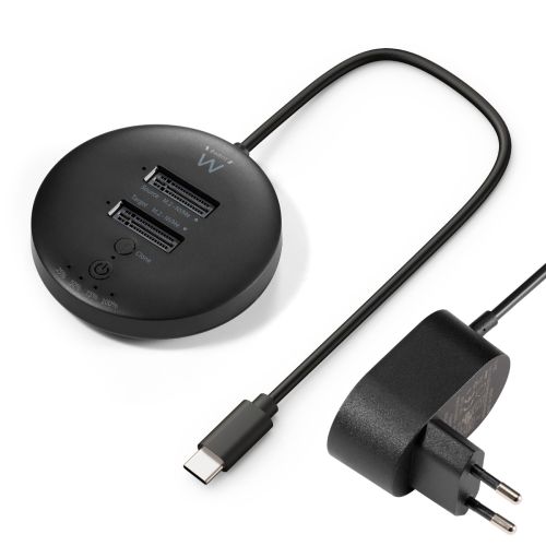 Ewent EW7078 Docking Station para Discos Rígidos USB 3.2 Gen 1 Type-C - Preto EW7078 by OEM