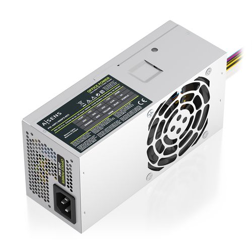 AISENS ASPC-500TFX-SEO fonte de alimentação 500 W 20+4 pin ATX TFX Prateado ASPC-500TFX-SEO by Aisens