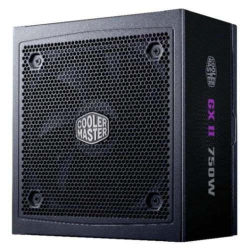 Cooler Master GX II Gold ATX3.1 fonte de alimentação 750W 24-pin ATX Preto MPX-7503-AFAG-2EBEU by Cooler Master