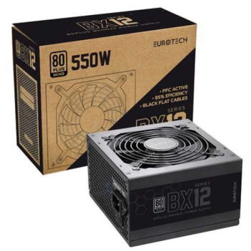 Eurotech Fonte ATX BX12-550 550W 80Plus Bronze BX12-550 by EuroTech