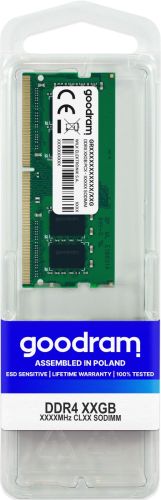 Goodram RAM 8GB 1x8GB DDR4 2400MHz SO-DIMM GR2400S464L17S/8G by Goodram