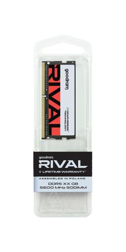 Goodram RIVAL 32GB 1x32GB DDR5 5600MHz CL40 SO-DIMM GGEES5-56L40/32G by Goodram