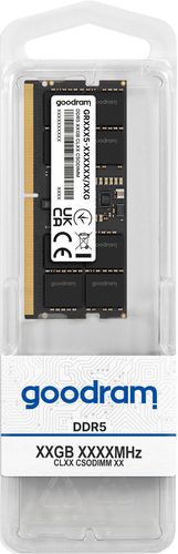 Goodram CSODIMM 16GB 1x16GB DDR5 6400MHz CL52 GR00C5-64L52S/16G by Goodram