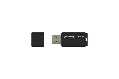 Goodram Pen USB UME3 64GB USB 3.2 Gen 1 Preto UME3-0640K0R11 by Goodram