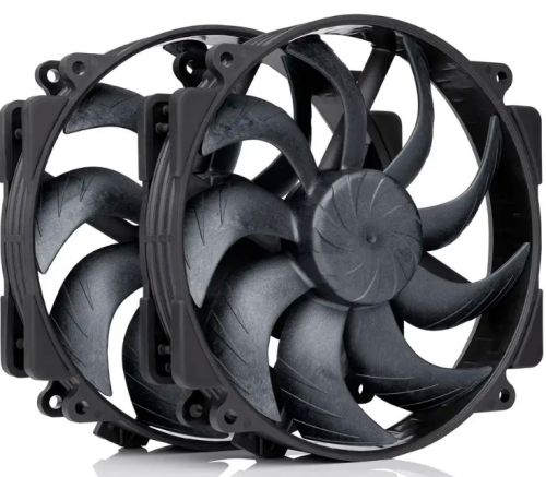 Noctua Ventoinhas 140mm PWM NF-A14x25r G2 Sx2-PP NF-A14x25r G2 PWM Sx2-PP chromax.black by Noctua