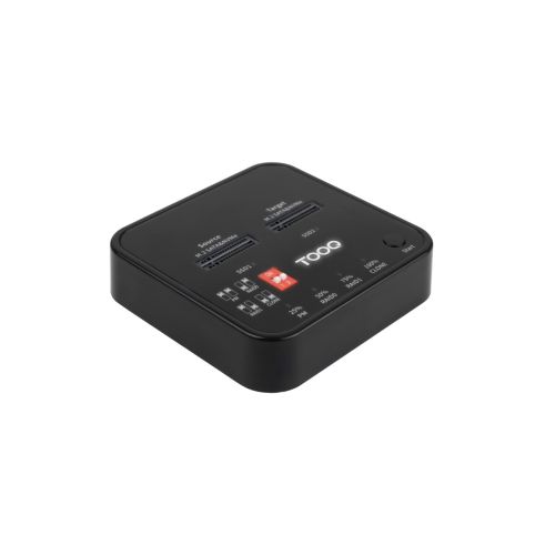 TooQ TQDS-201B Docking Station HDD SSD USB-C Preta TQDS-201B by TOOQ
