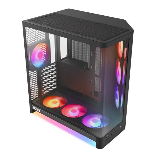 NZXT H6 RGB+ Caixa ATX Vidro Temperado RGB Preto CC-H62FB-P1 by NZXT