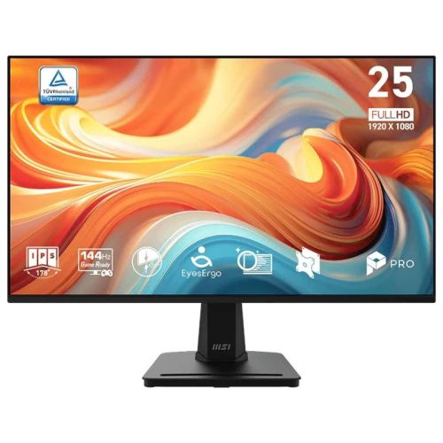 MSI PRO MP251W E14L 24.5 IPS 144Hz VGA HDMI Preto 9S6-3PD2CM-076 by MSI