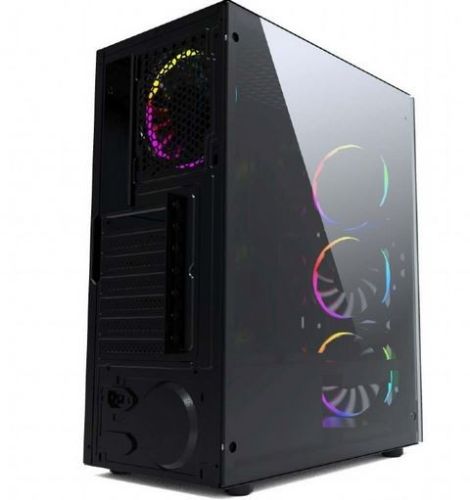 Gembird Fornax 1500 RGB Caixa PC Midi Tower Preta CCC-FC-1500RGB by Gembird