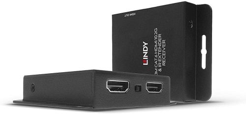 Lindy 38208 Extensor HDMI Cat6 70m com PoC IR e Loop Out 38208 by Lindy