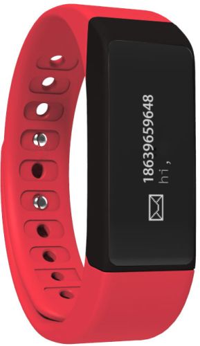 Leotec Pulseira Fitness Touch - Red LEPFIT02R by Leotec