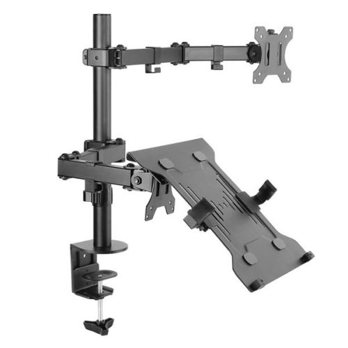Equip Suporte Secret&aacute;ria Duplo Articulado 13-32Pol. 650119 by Equip