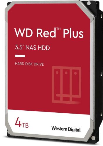 Western Digital 4TB Red Plus 3.5" 5400RPM 256MB SATA III WD40EFPX by Western Digital