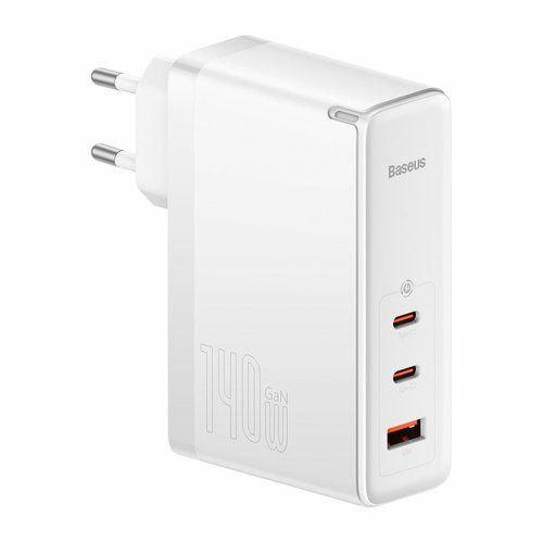 Baseus Carregador GaN5 Pro USB-C/USB 140W Fast Charger CCGP100202 by Baseus