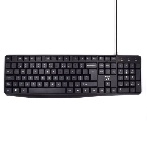 Ewent Teclado Silent USB (EW3002) - Preto EW3002 by Ewent
