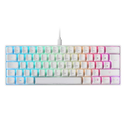 Mars Gaming Teclado Mec&acirc;nico 60% MKMINI Blue - Branco MKMINIWBPT by Mars Gaming