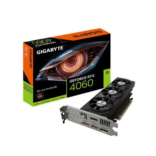 Gigabyte GeForce RTX 4060 OC LP 8G GDDR6 GV-N4060OC-8GL by Gigabyte