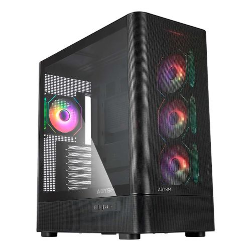 Abysm Caixa ATX Danube Sava H500 II Air - Preto AB123801 by Abysm