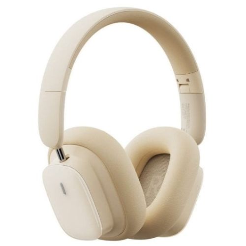 Baseus Headphones Bowie H1i Bluetooth ANC - Branco/Bege A00050402223-00 by Baseus