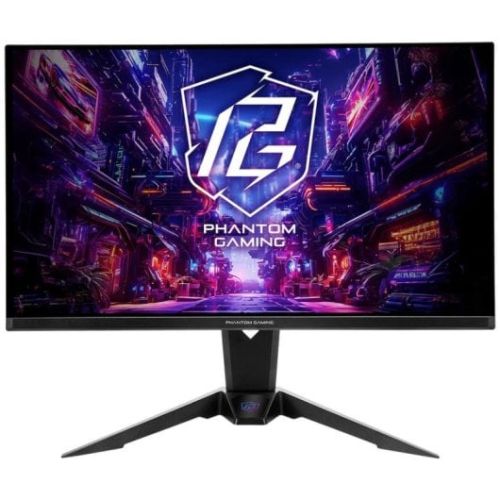 Asrock PGO27QFV 27" QHD 2560x1440 QD-OLED monitor de ecr&atilde; Preto 90LXA0Q0-A0E1A0V by Asrock