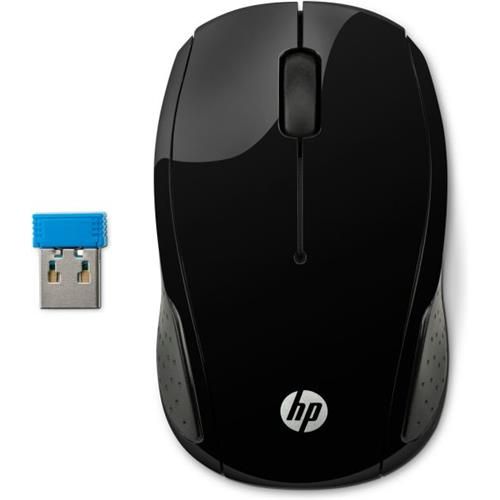 HP 200 Rato Sem Fios 1000 DPI Preto X6W31AA#ABB-1 by HP