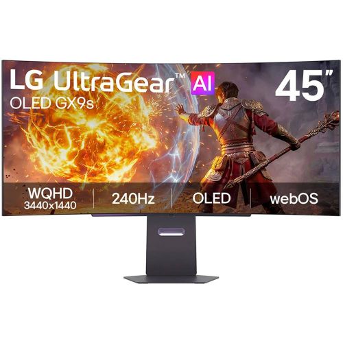 LG UltraGear 45GX90SB-B Monitor OLED 45 WQHD 240Hz Preto 45GX90SB-B by LG