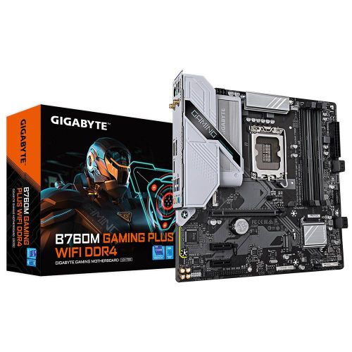Gigabyte B760M Gaming Plus WiFi DDR4 LGA1700 B760M G P WIFI DDR4 by Gigabyte