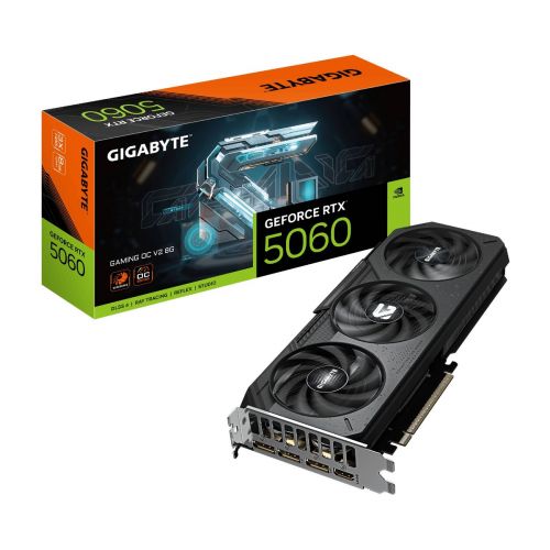 Gigabyte GeForce RTX 5060 Gaming OC V2 8GB GDDR7 GV-N5060GAMING OCV2-8GD by Gigabyte