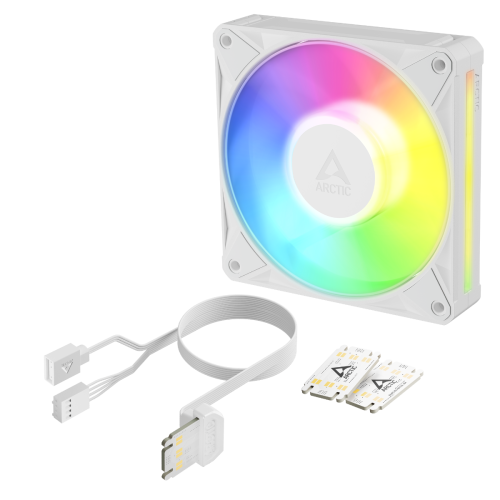 ARCTIC Ventoinha BioniX P12 A-RGB 120mm Branca ACFAN00336A by Arctic