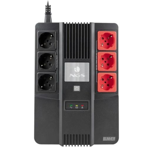 NGS UPS FORTRESS BUNKER 600VA (360W) 6 Tomadas FORTRESSBUNKER by NGS