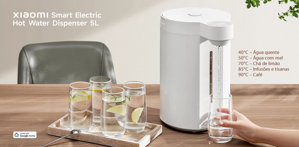 Xiaomi Smart Dispensador &Aacute;gua Quente 5L (1600W)